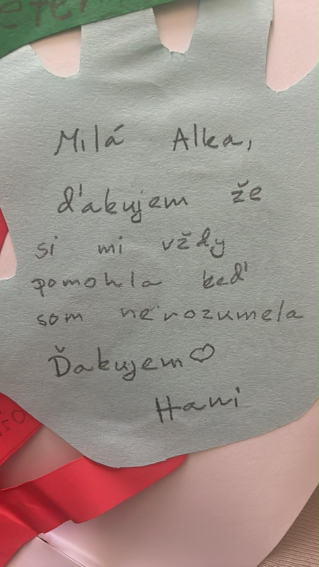 Odkaz od Hani